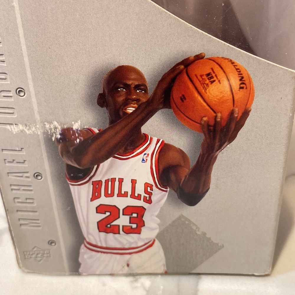 Jordan 1991 NBA Finals Figure Upper Deck Card Pro Shots OG Retro VI Bred Bulls - Picture 8 of 13